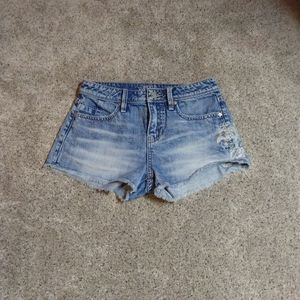 Buckle Black jean shorts Fit no. 53